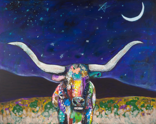 Aurora Borealis (Cow)Giclee