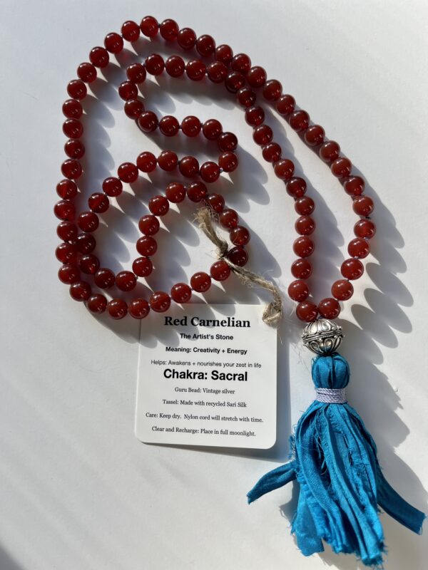 Red Carnelian Mala