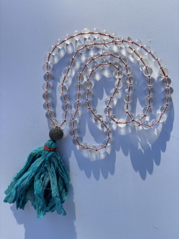 Clear Quartz Mala