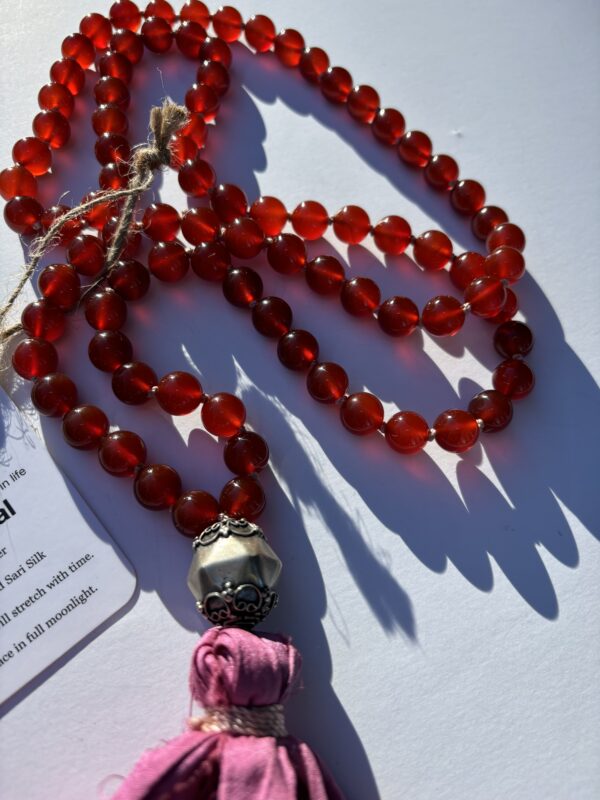 Red Carnelian Mala III - Image 2
