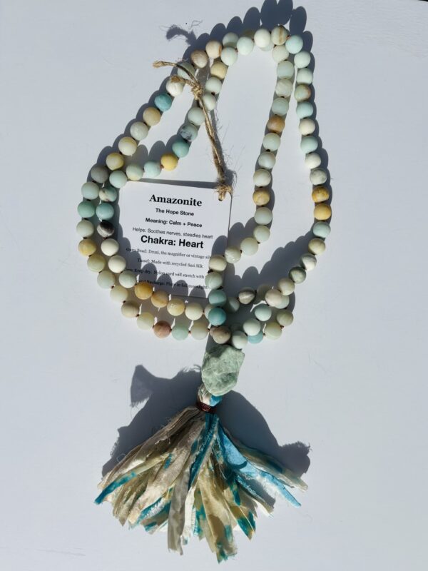 Amazonite Mala VII